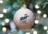 Sprocker Black & White Ceramic Bauble